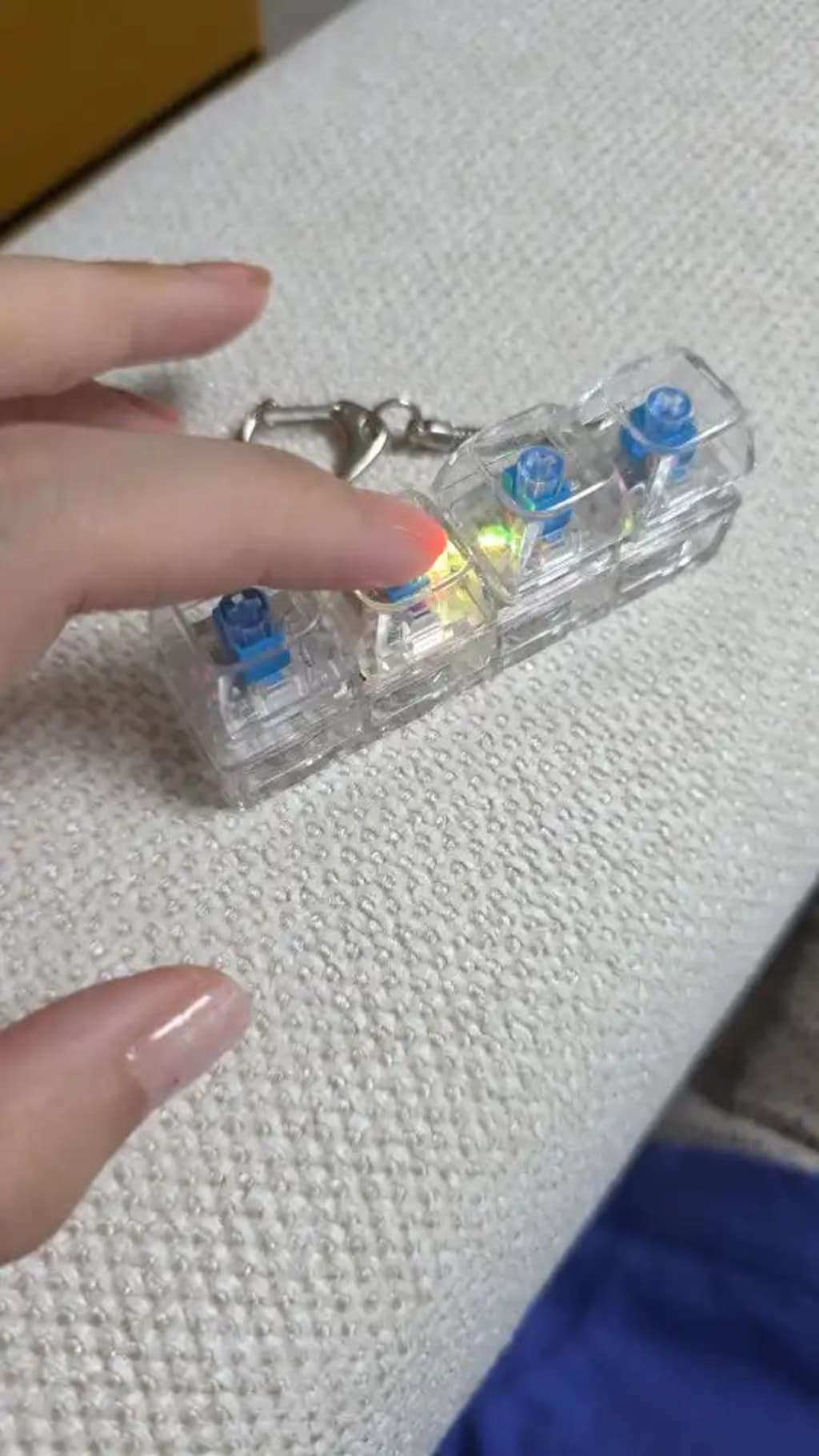 Switchy™ Mechanical Keyboard fidget Keychain